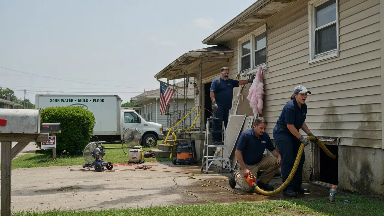 Water Damage Repair in Coats, KS near me